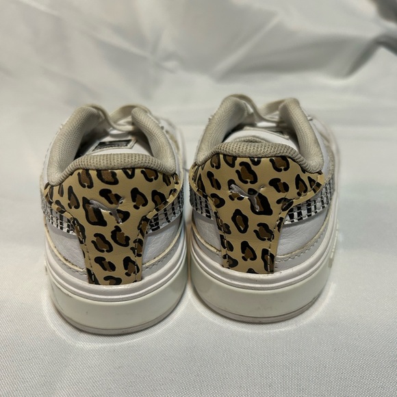 Puma Kids Classic White Sneakers - Picture 4 of 5